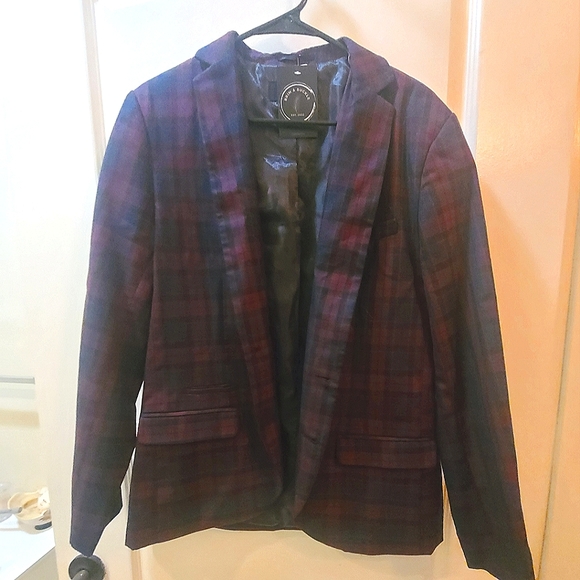 Mens Plaid Blazer - Picture 1 of 4